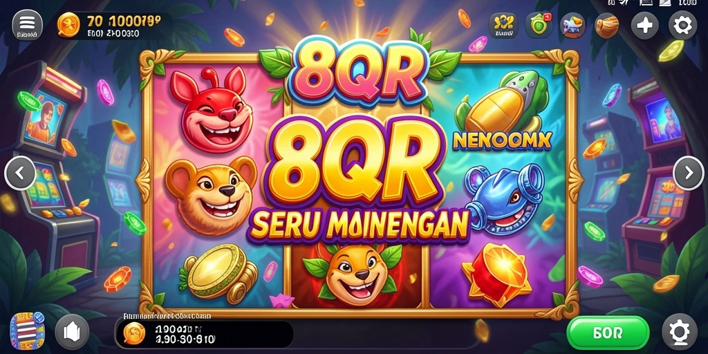 Tampilan gameplay Slot yang mendebarkan di 8QR.