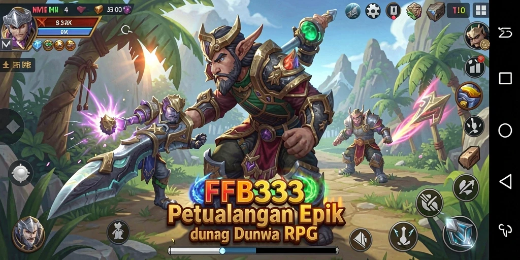 Tampilan menarik dari gameplay FB333 yang memukau di dunia RPG.