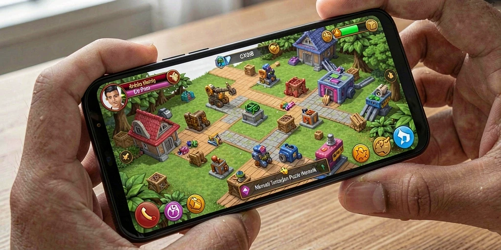 Gameplay GX88 yang menantang dan penuh warna.