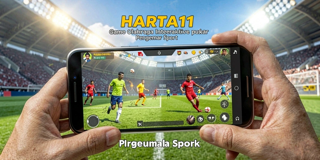 Tampilan gameplay HARTA11 yang dinamis dan menarik dalam olahraga.