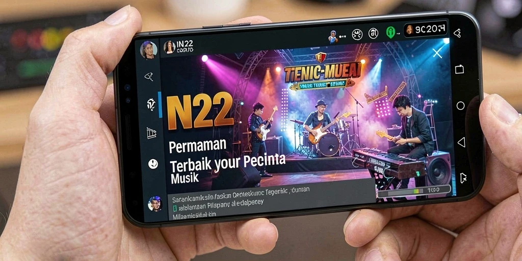 Screenshot gameplay IN22 dengan tampilan yang menarik dan interaktif.