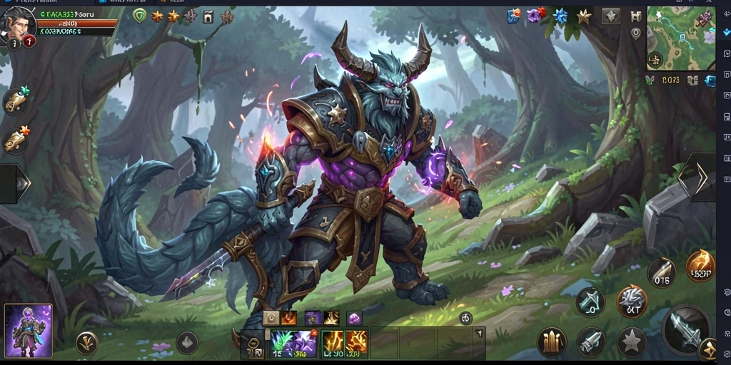 Tampilan gameplay seru dari KAKA303 dengan pertarungan epik.