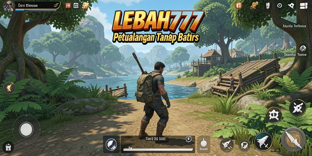 Tampilan gameplay LEBAH777 yang menawan dalam dunia terbuka.