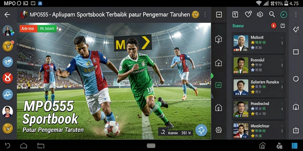 Tangkapan layar MPO555 menampilkan antarmuka sportsbook yang menarik dan fungsional.