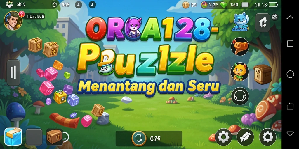 Tampilan gameplay seru dan menarik dari ORCA128.