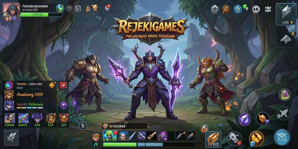Tampilan gameplay <strong>REJEKIGAMES</strong> yang memukau dan penuh aksi.