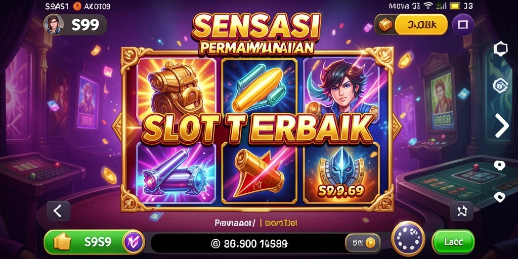 Screenshot gameplay S9S9 yang menunjukkan putaran slot yang mengasyikkan.