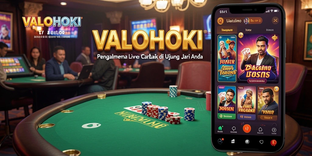 Gameplay seru di VALOHOKI dengan dealer langsung.
